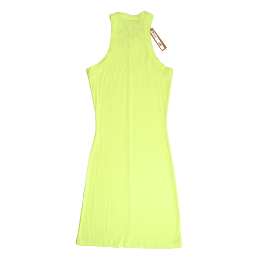 SKIMS Neon Yellow Bodycon Dress – Size XS NWT