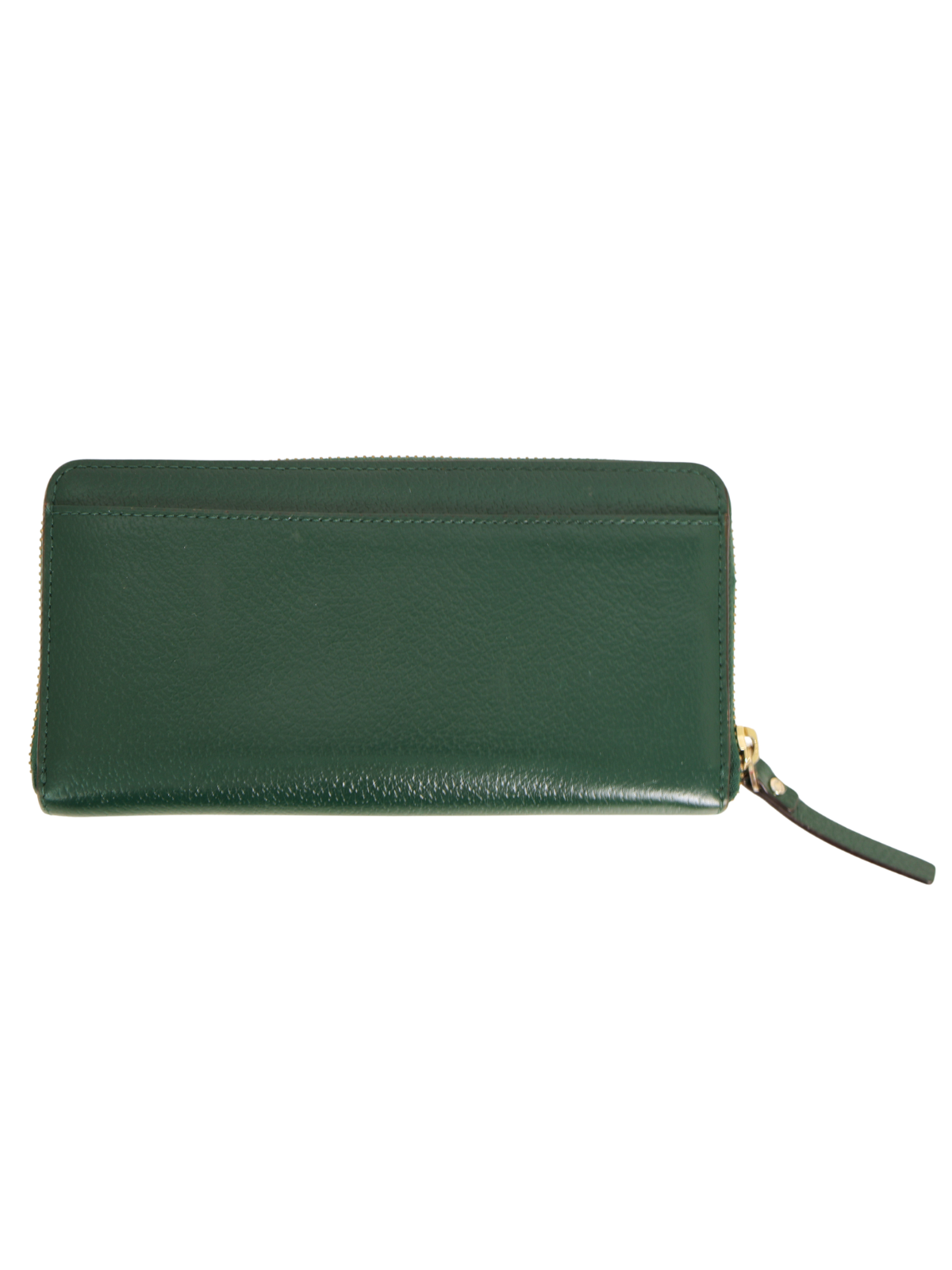 Kate Spade Green Continental Wallet with Gold Hardware