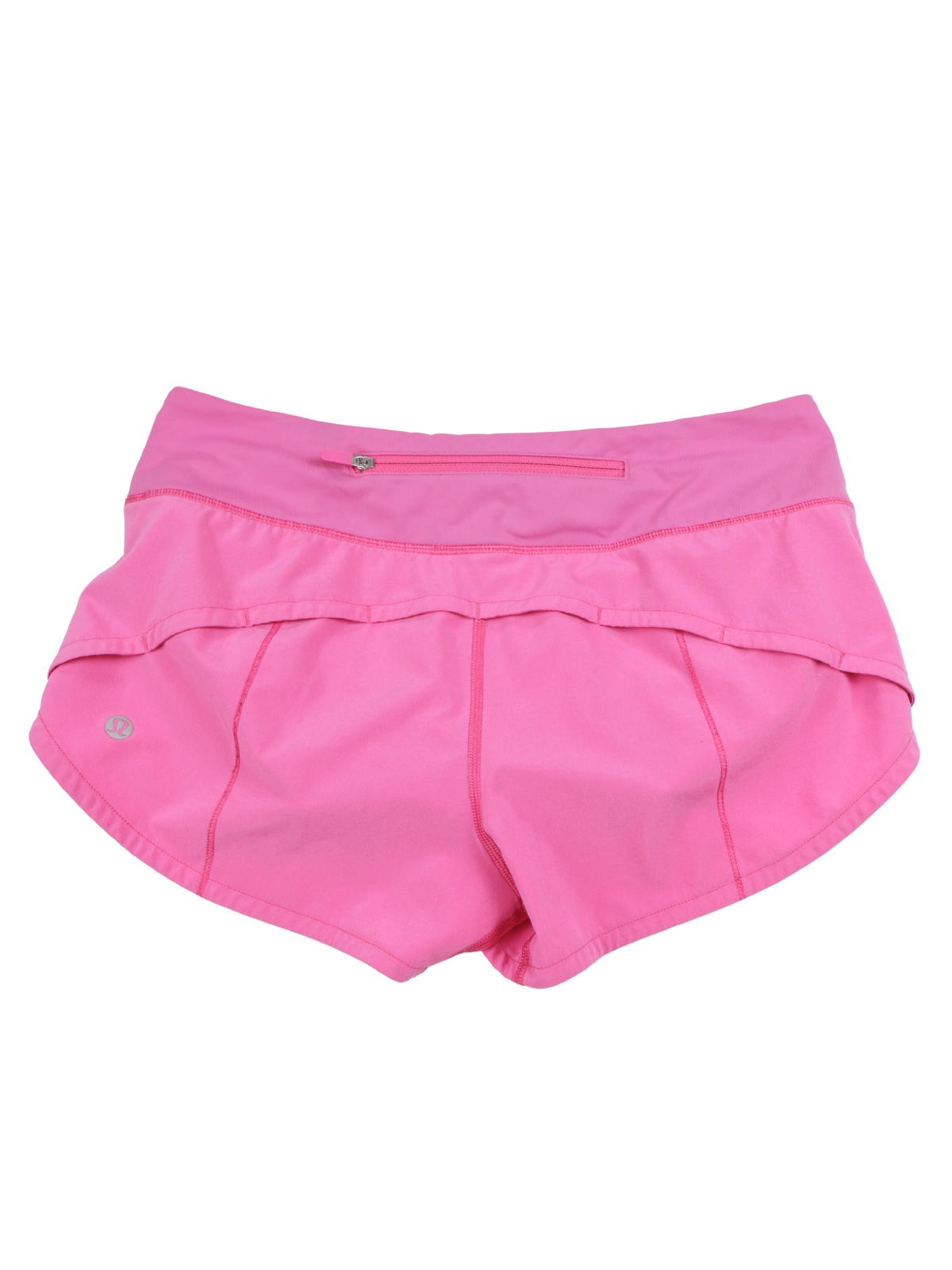 Lululemon Pink Running Shorts Size 4 High Rise Athletic Activewear
