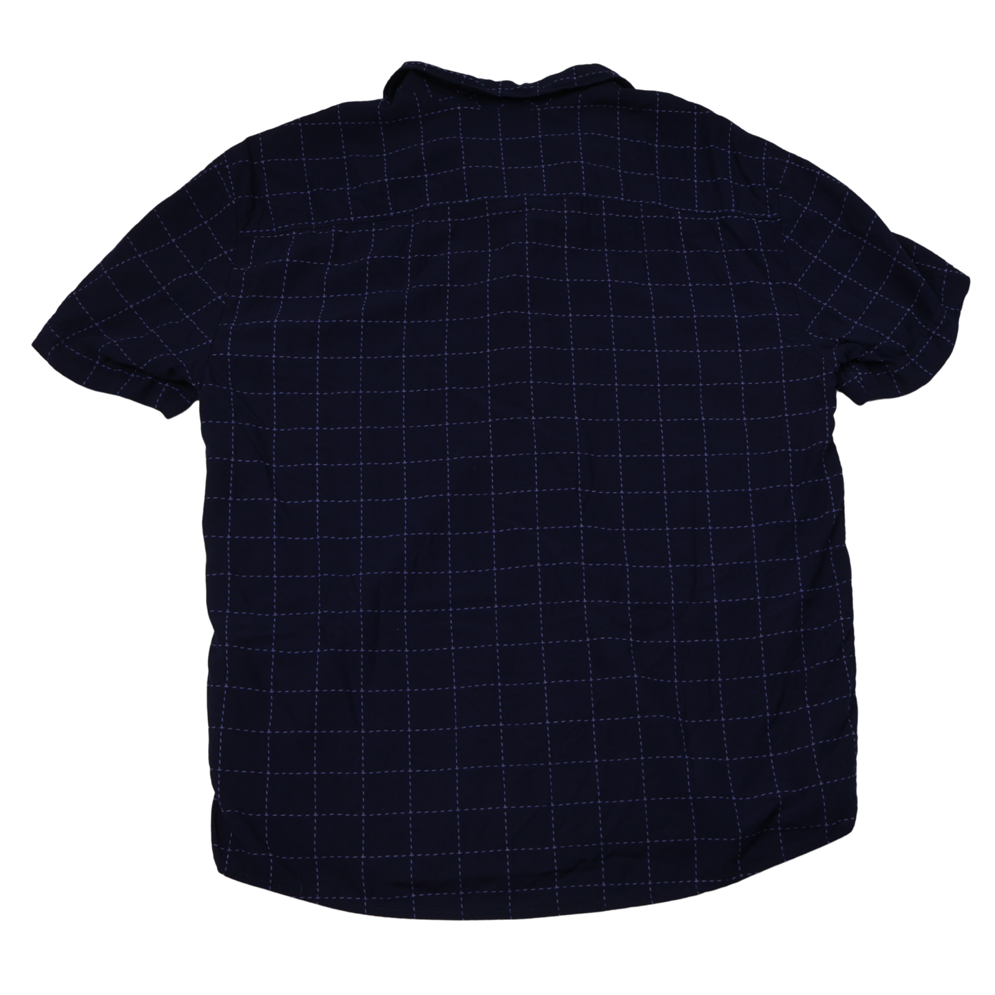 Scotch & Soda Amsterdam Couture Blue Windowpane Blouse – Size Medium