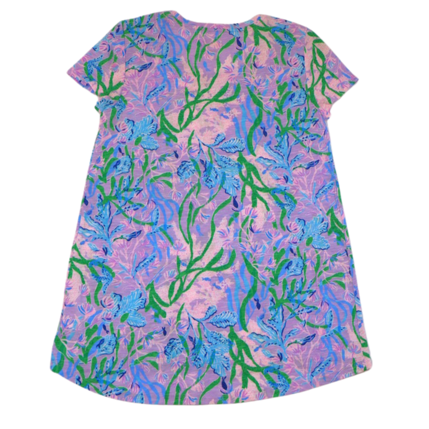 Lilly Pulitzer Floral Print Top – Pink Blue Tropical | Size XXS