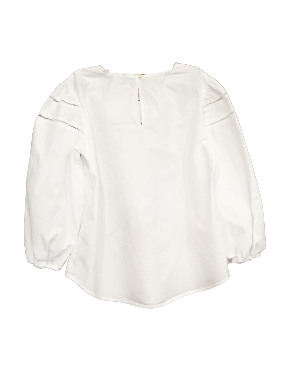 Lauren Ralph Lauren White Long Sleeve Blouse Size Medium