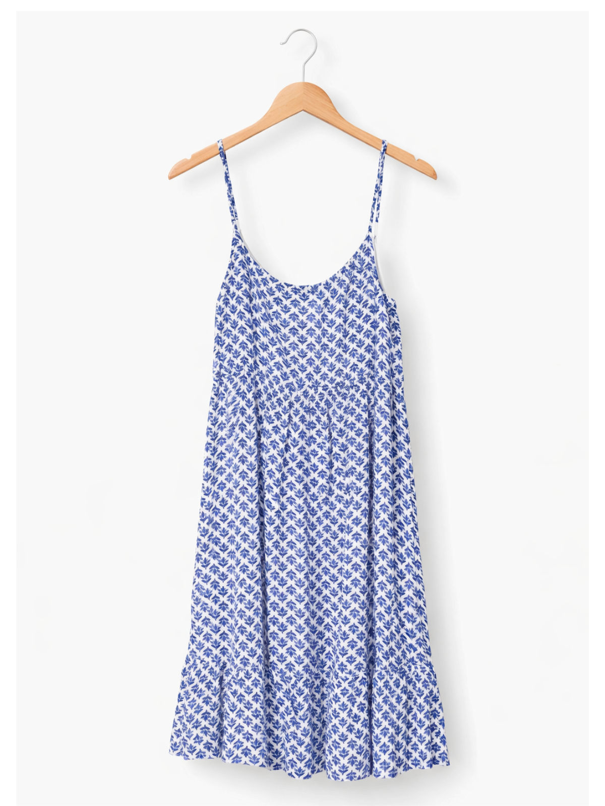 Lulus Grecian Getaway Blue & White Mini Dress | Flattering Fit | Size L | NWT