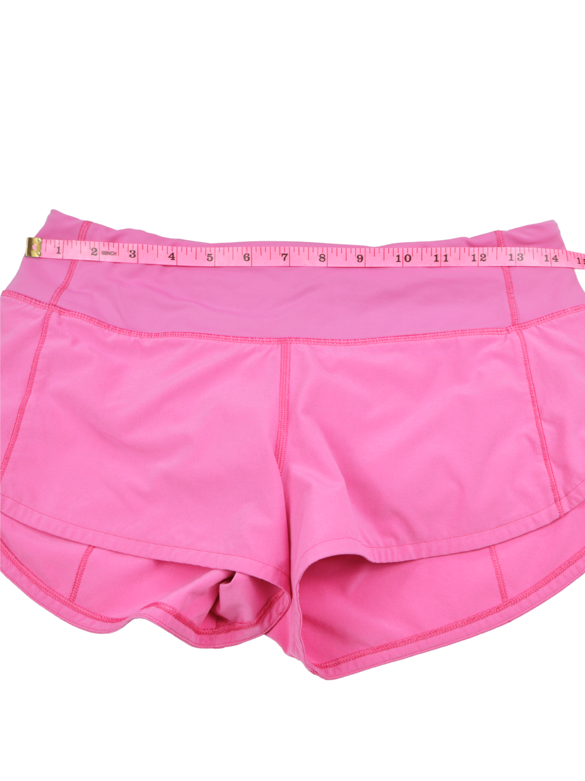 Lululemon Pink Running Shorts Size 4 High Rise Athletic Activewear