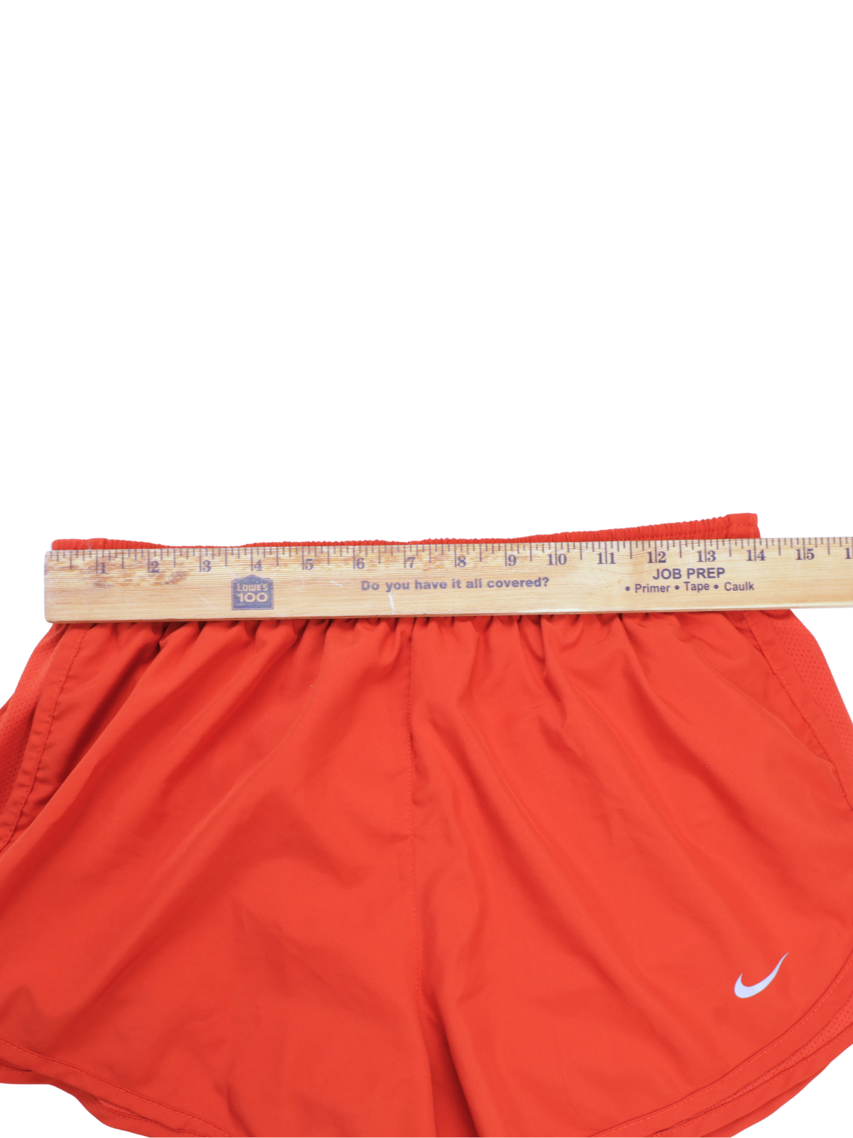 Nike Bright Orange Running Shorts – Lightweight Performance Essential (Size Large)