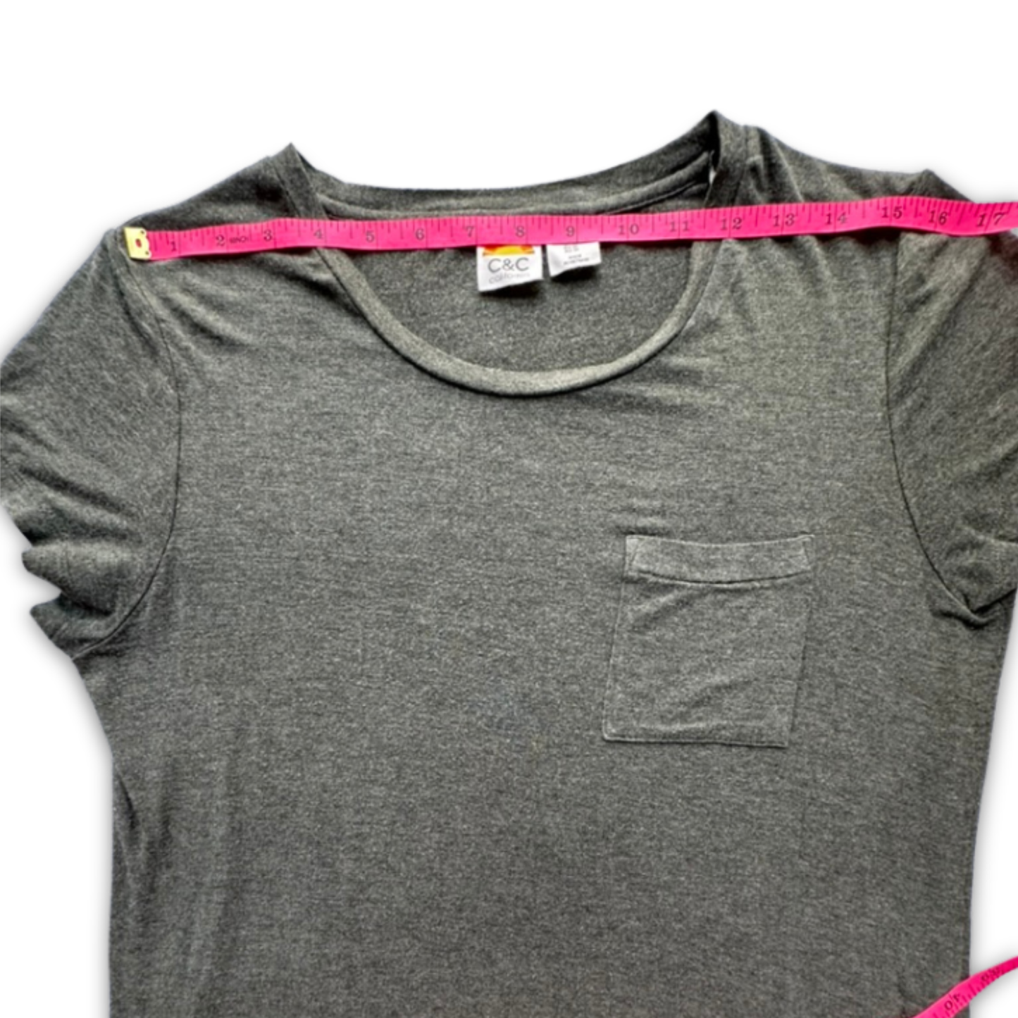 C & C California Dark Green T-Shirt Dress – Size Medium