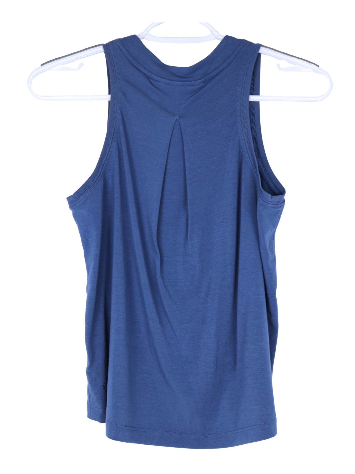 Athleta Blue Halter Tank Top XXS High Neck Racerback Athletic Workout