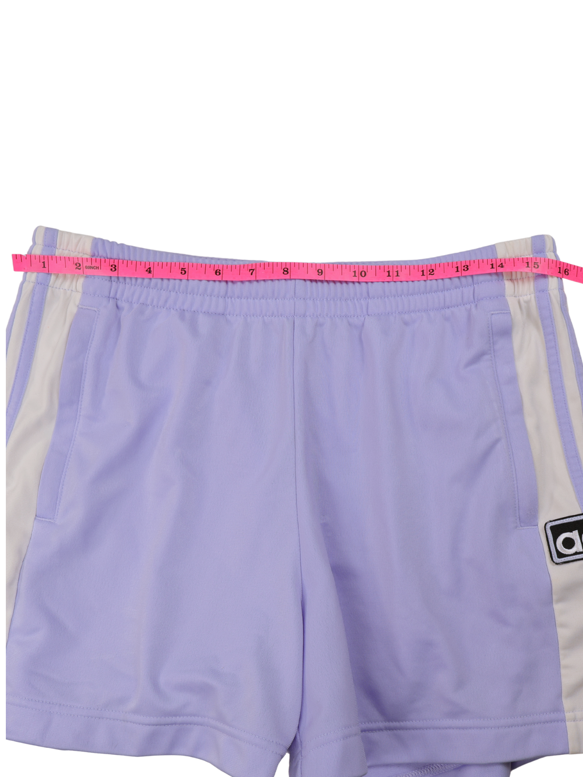 Adidas Originals Adibreak Snap Side Shorts Medium Lavender Purple White Athleisure