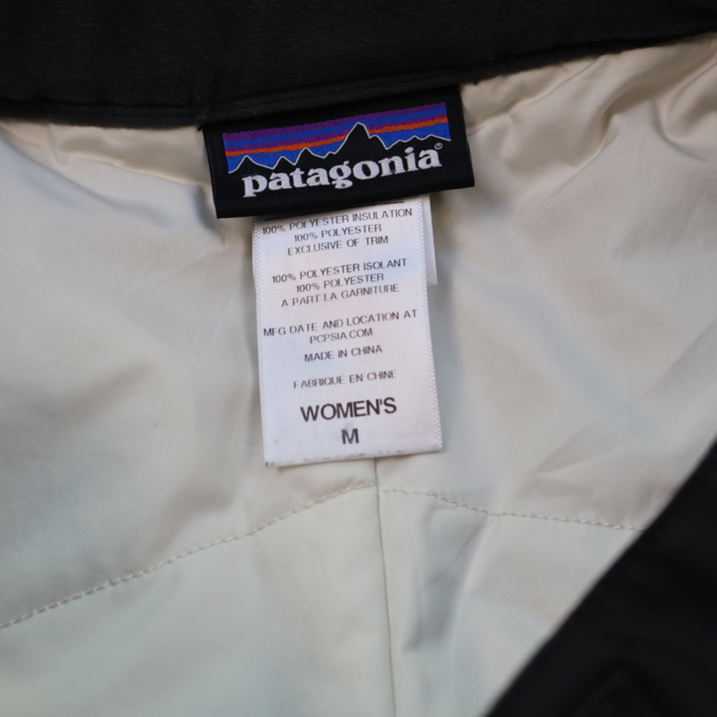 Patagonia Snow Pants Women’s Medium Black H2No Ski Snowboard Insulated