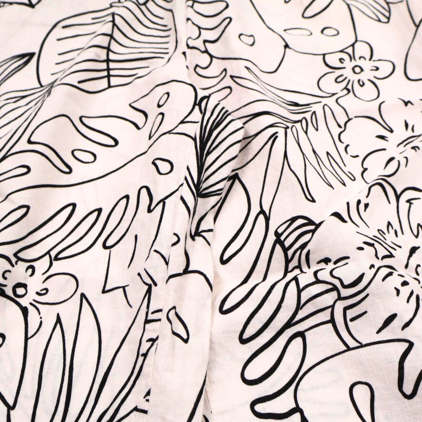 Christian Siriano Tropical Print Wide Leg Pants Size Medium