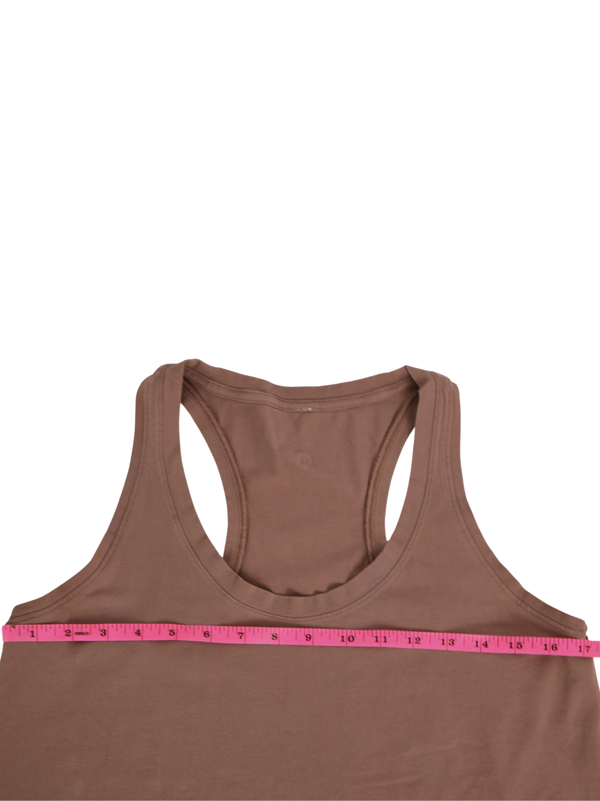 Lululemon Mauve Racerback Tank Top Women's Size Unknown Yoga Workout Athletic