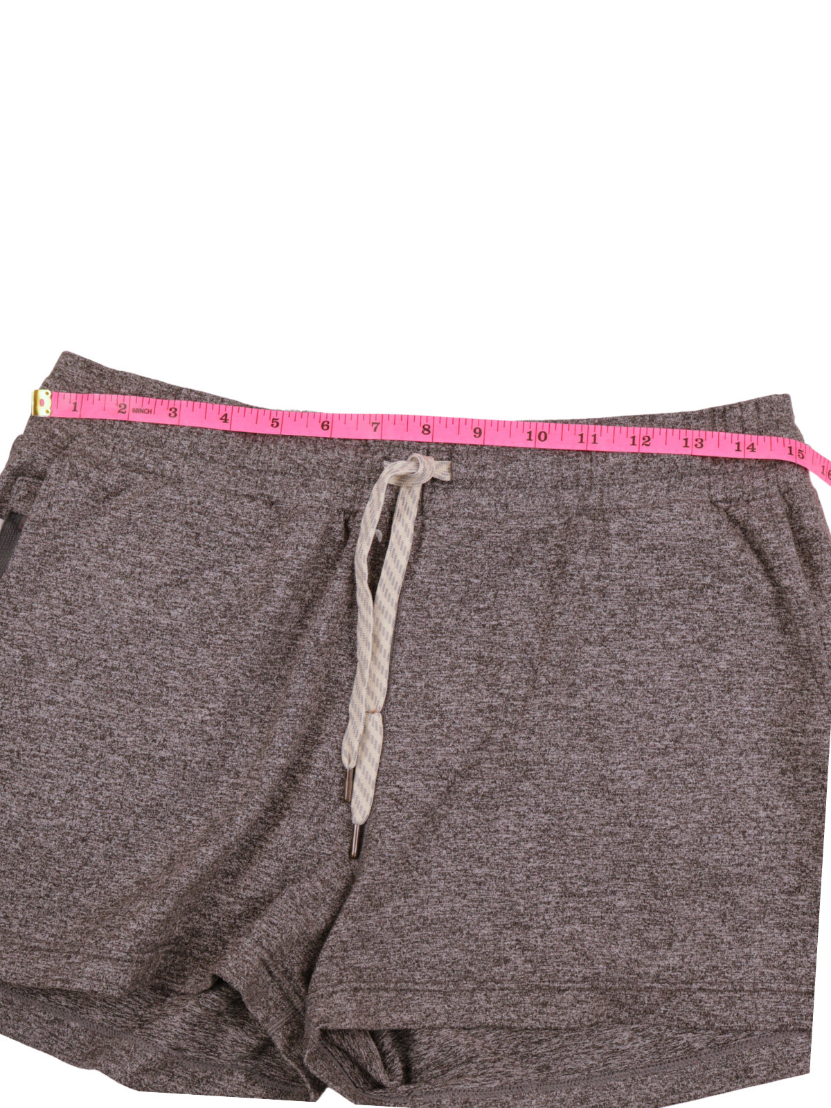Vuori Performance Lounge Shorts Black Heathered Drawstring Activewear Size Large