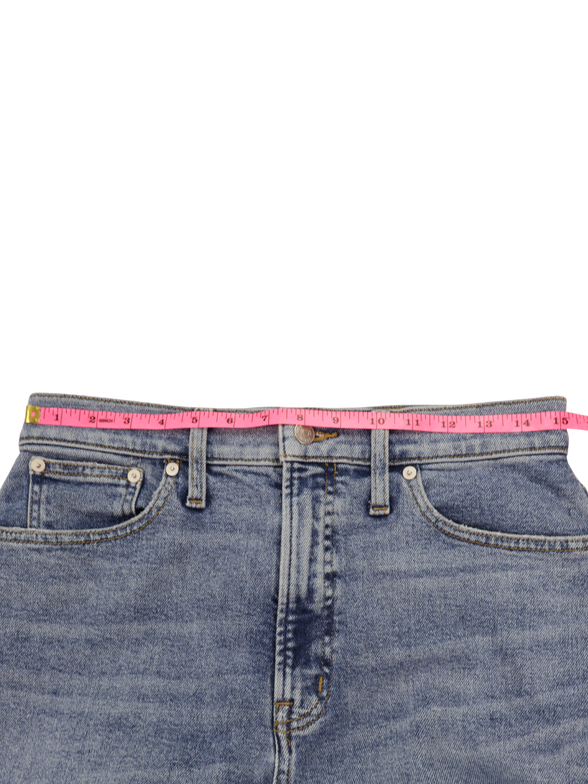Madewell High-Rise Straight-Leg Jeans – Classic Medium Wash (Size 29)