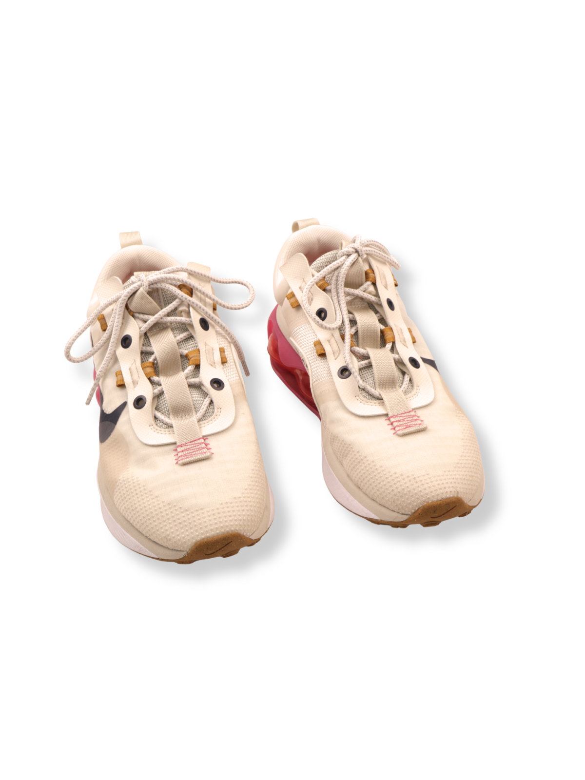 Nike Air Max Women’s Sneakers Size 9 | Cream Neutral w/ Pink Air Sole | Like New