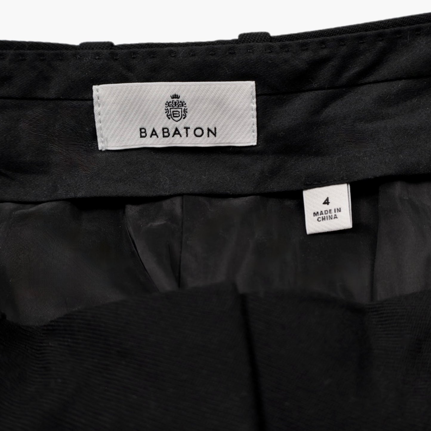 Babaton Black Tailored Shorts – Size 4 – High Rise Pleated Minimal Chic