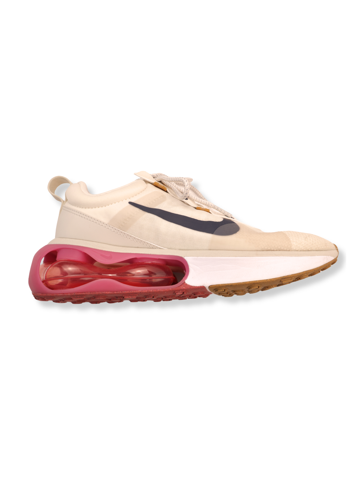 Nike Air Max Women’s Sneakers Size 9 | Cream Neutral w/ Pink Air Sole | Like New