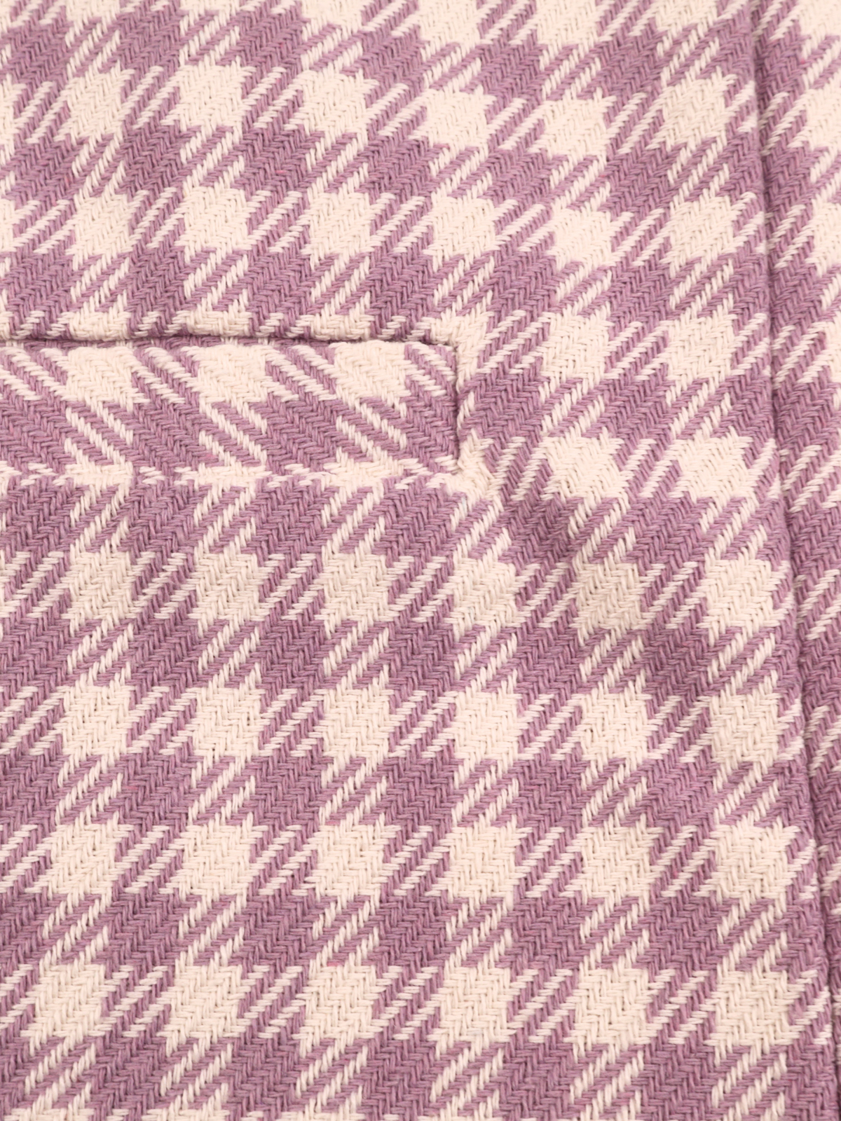Stradivarius Lavender Gingham Romper – Tailored V-Neck Summer Piece (Size Small)