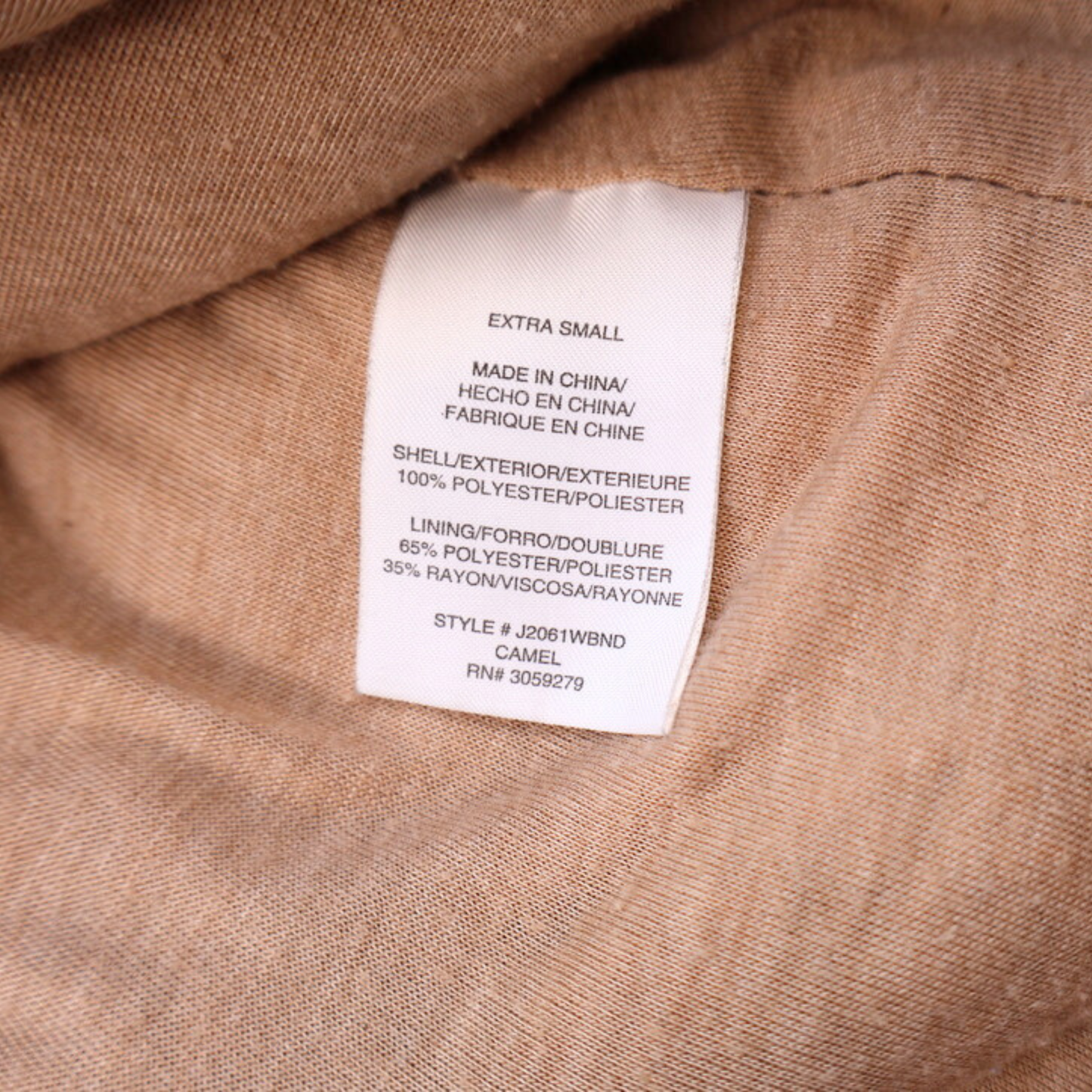 Thread & Supply Sherpa Pullover – Camel Fleece Quarter Zip | Size Small | Cozy Elevated Essential