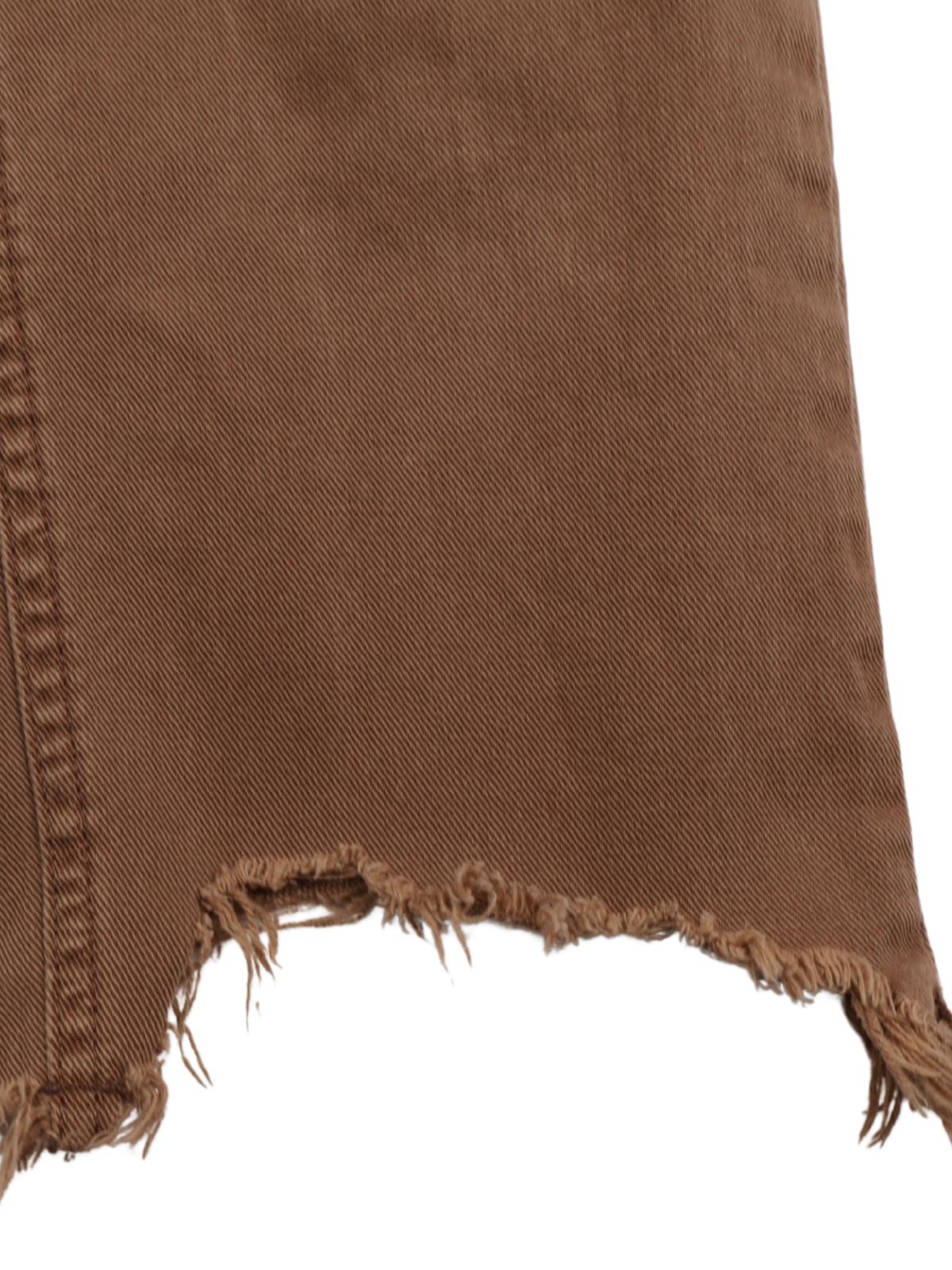 Free People We The Free Maggie Straight Leg Jeans – Brown Frayed Hem | Size 25