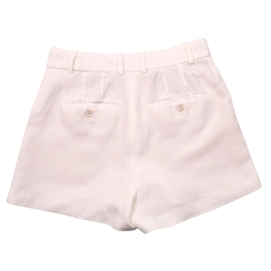 Babaton Tailored Shorts – Size 4 | White High-Waisted Minimalist Shorts
