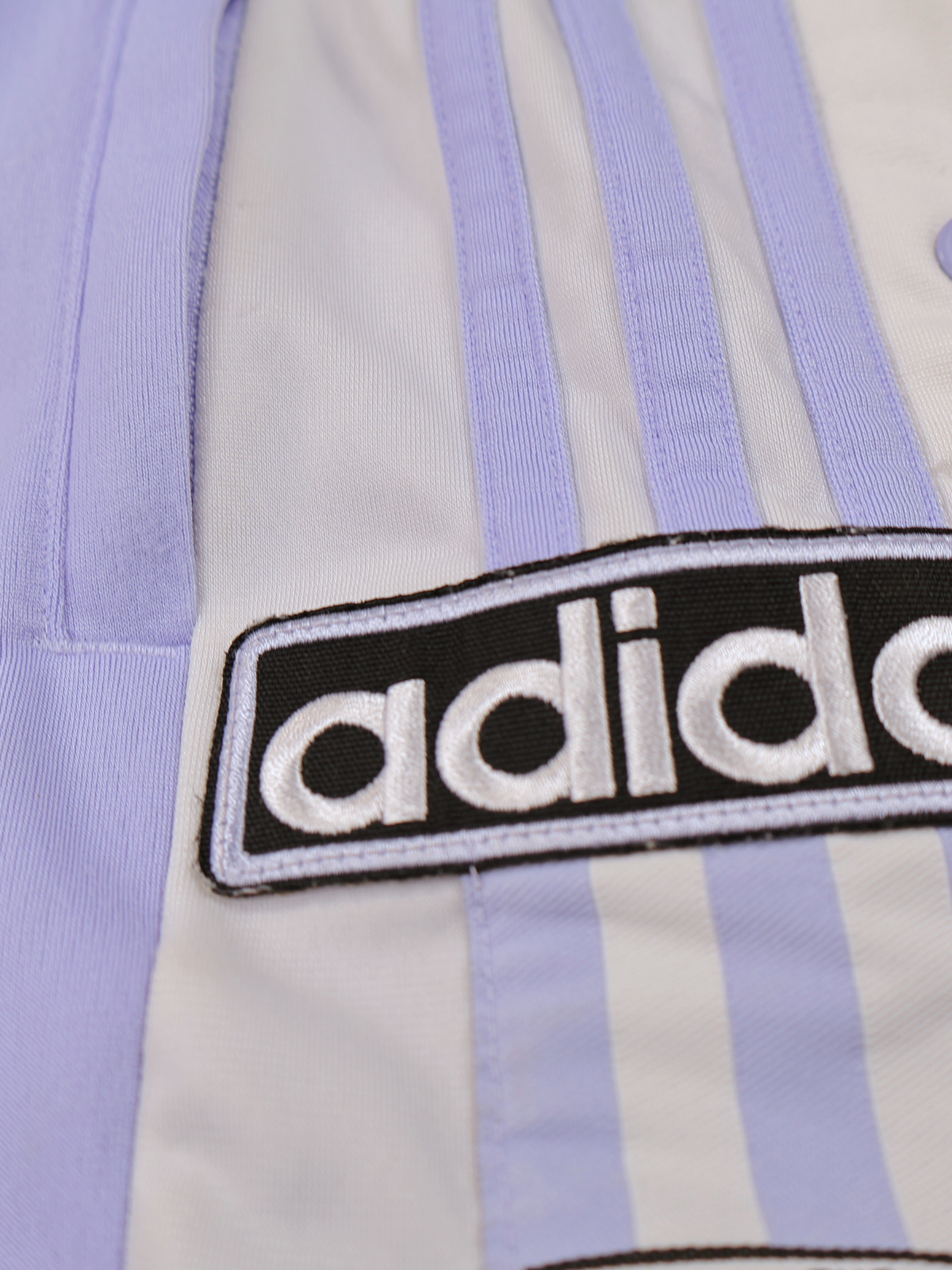 Adidas Originals Adibreak Snap Side Shorts Medium Lavender Purple White Athleisure