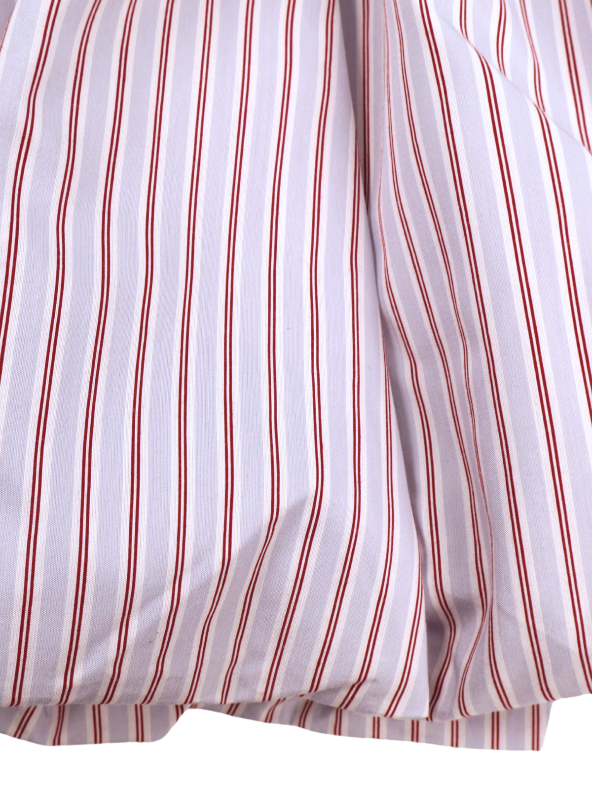 WAYF Striped Bubble Hem Mini Skirt – NWT Summer Statement Piece (Size Medium)