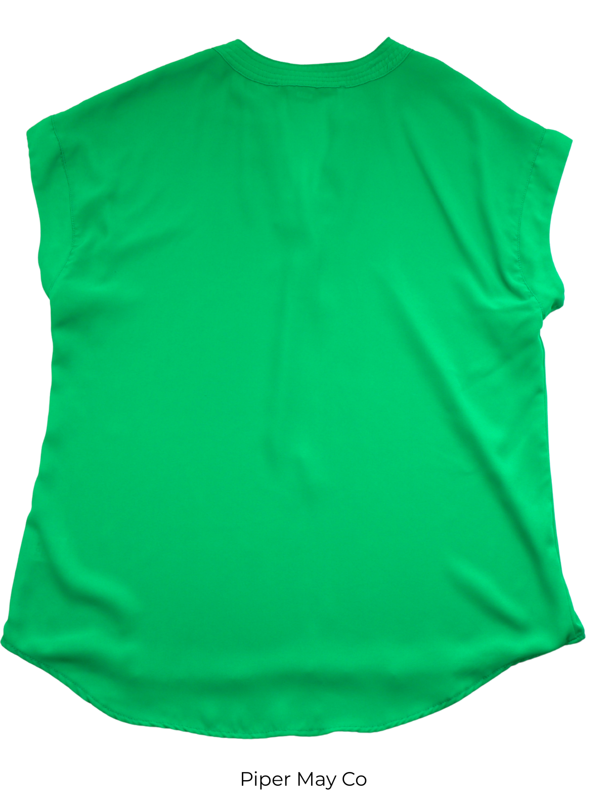 Cynthia Steffe Bright Green Blouse | Effortless Statement Essential
