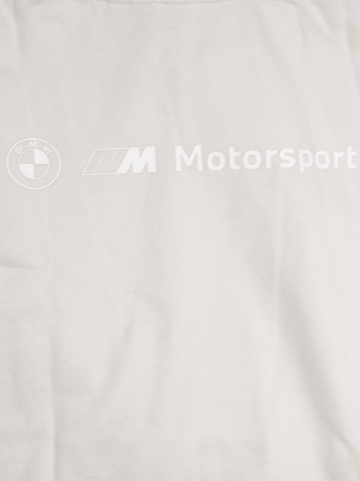 Puma x BMW Motorsport Cream Hoodie | Size Medium | Minimal Streetwear Essential