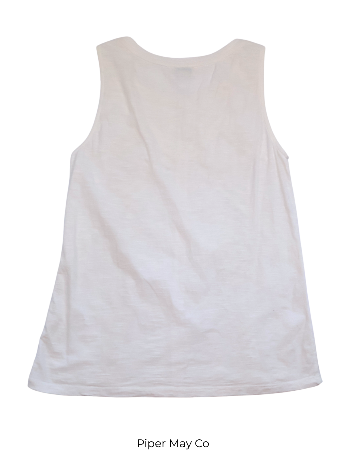 Sundance Lace Tank Top – Soft White Boho Essential | Size XS