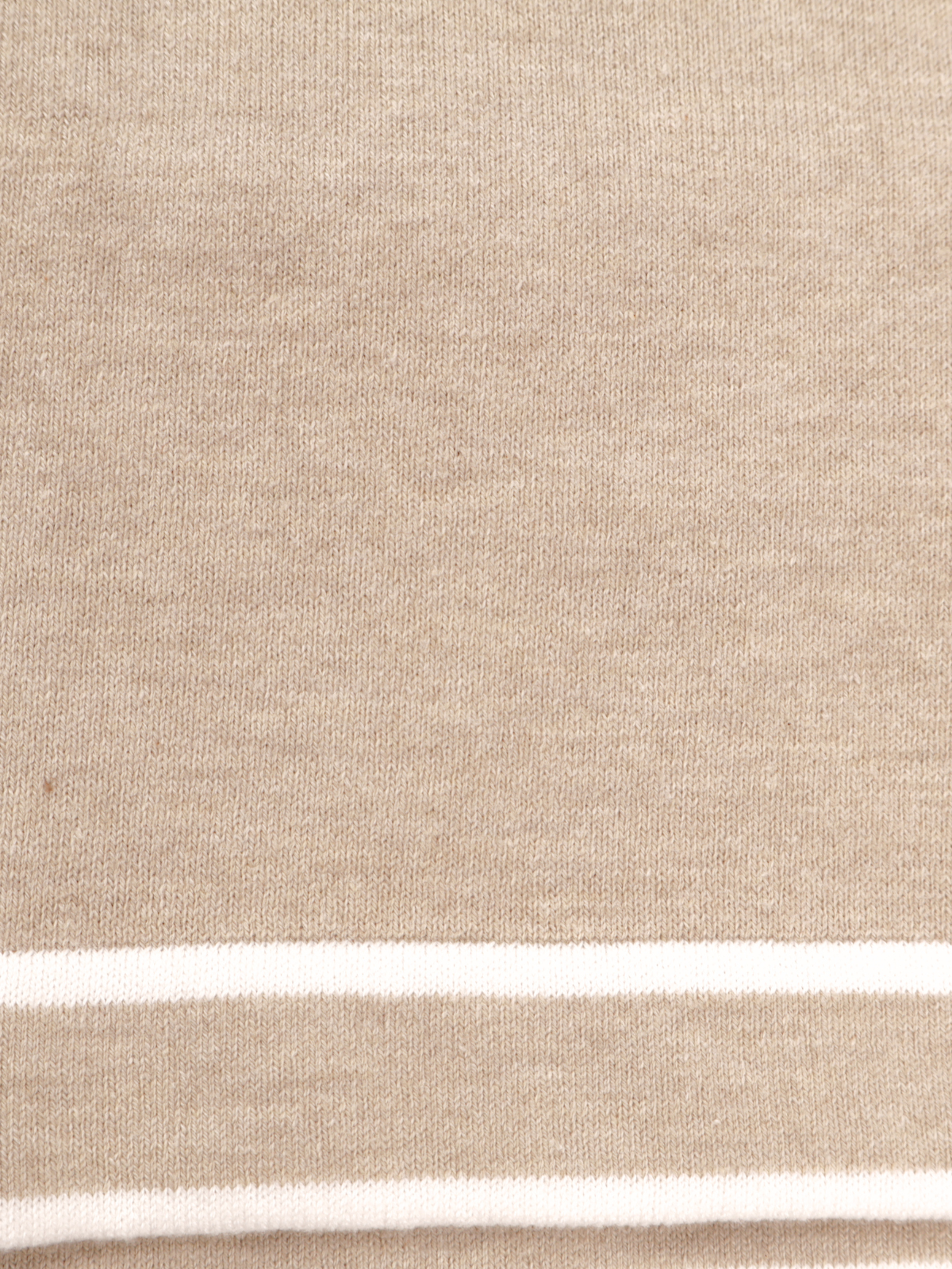 Michael Kors Neutral Knit Top – Short Sleeve Petite Essential (Size SP)
