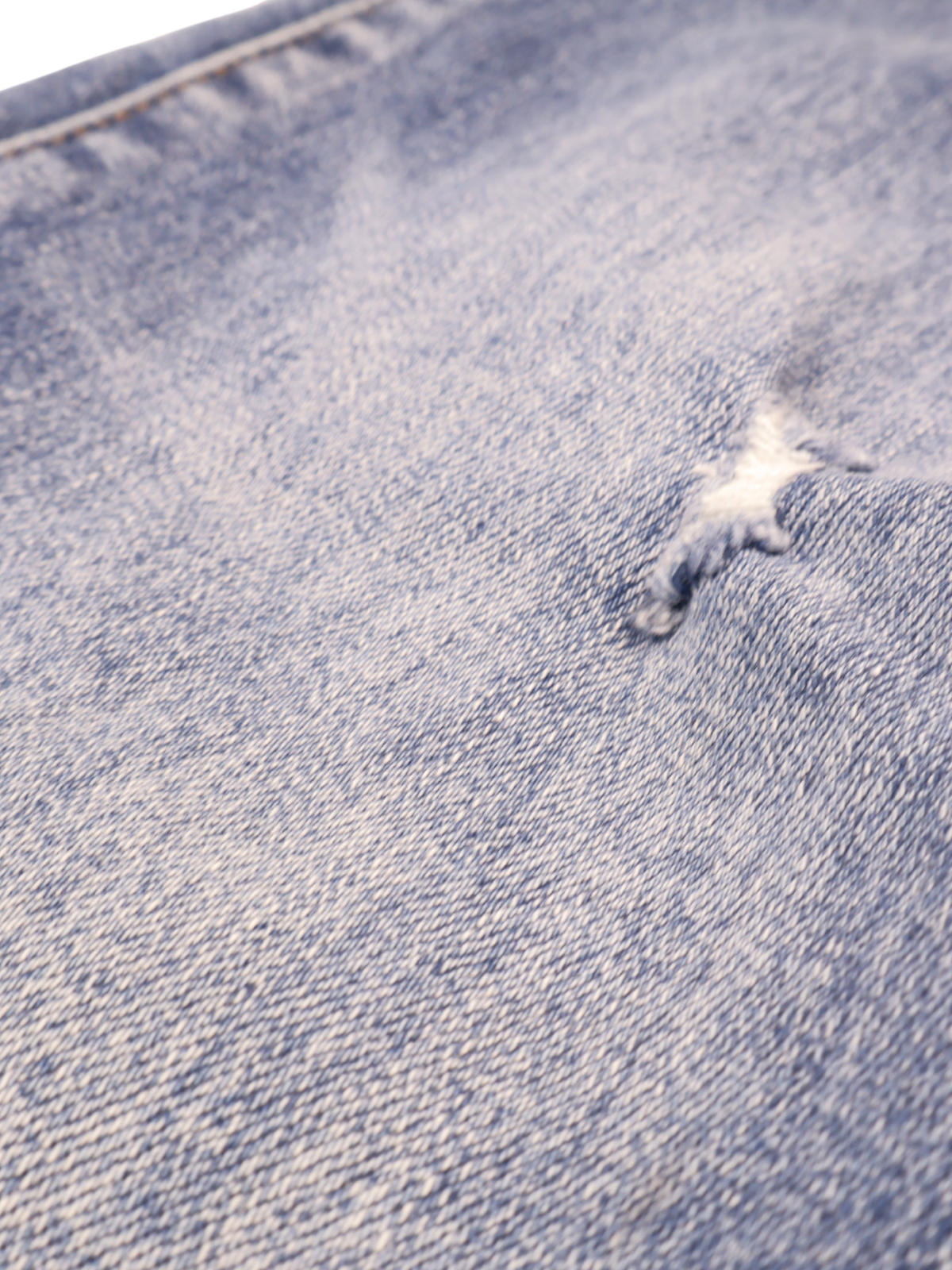 Flying Monkey High-Rise Distressed Ankle Jeans – Raw Hem Denim (Size 30)