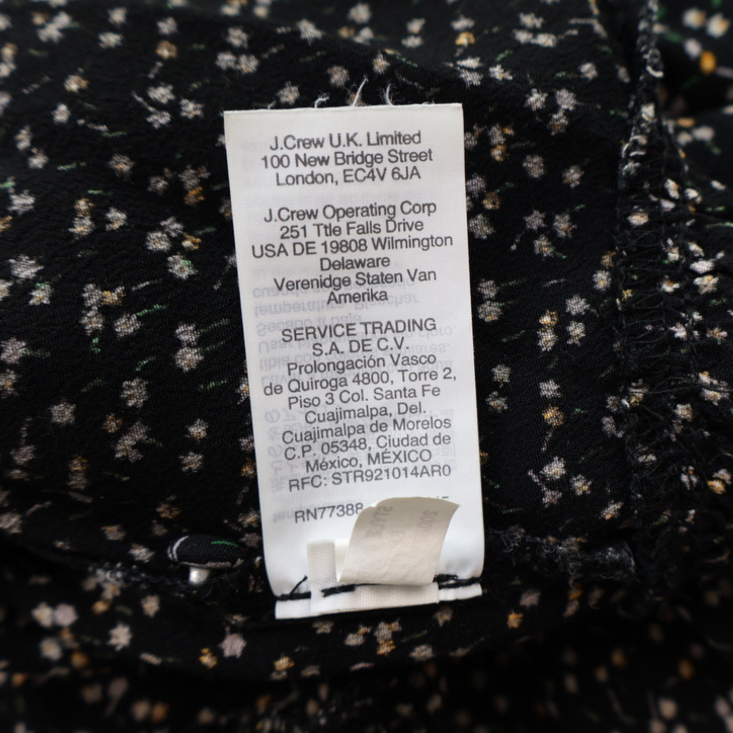 Madewell Floral Ruffle Hem Blouse – Effortless Feminine Staple (Size M)
