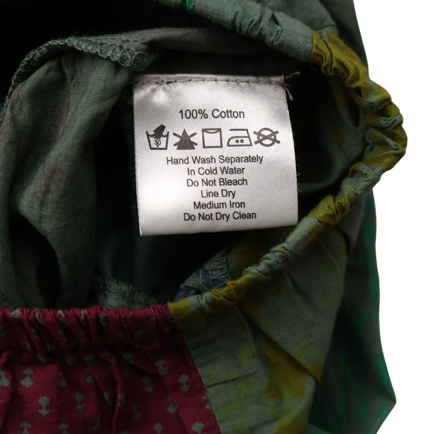 Earthbound Patchwork Balloon Pants – Size Medium