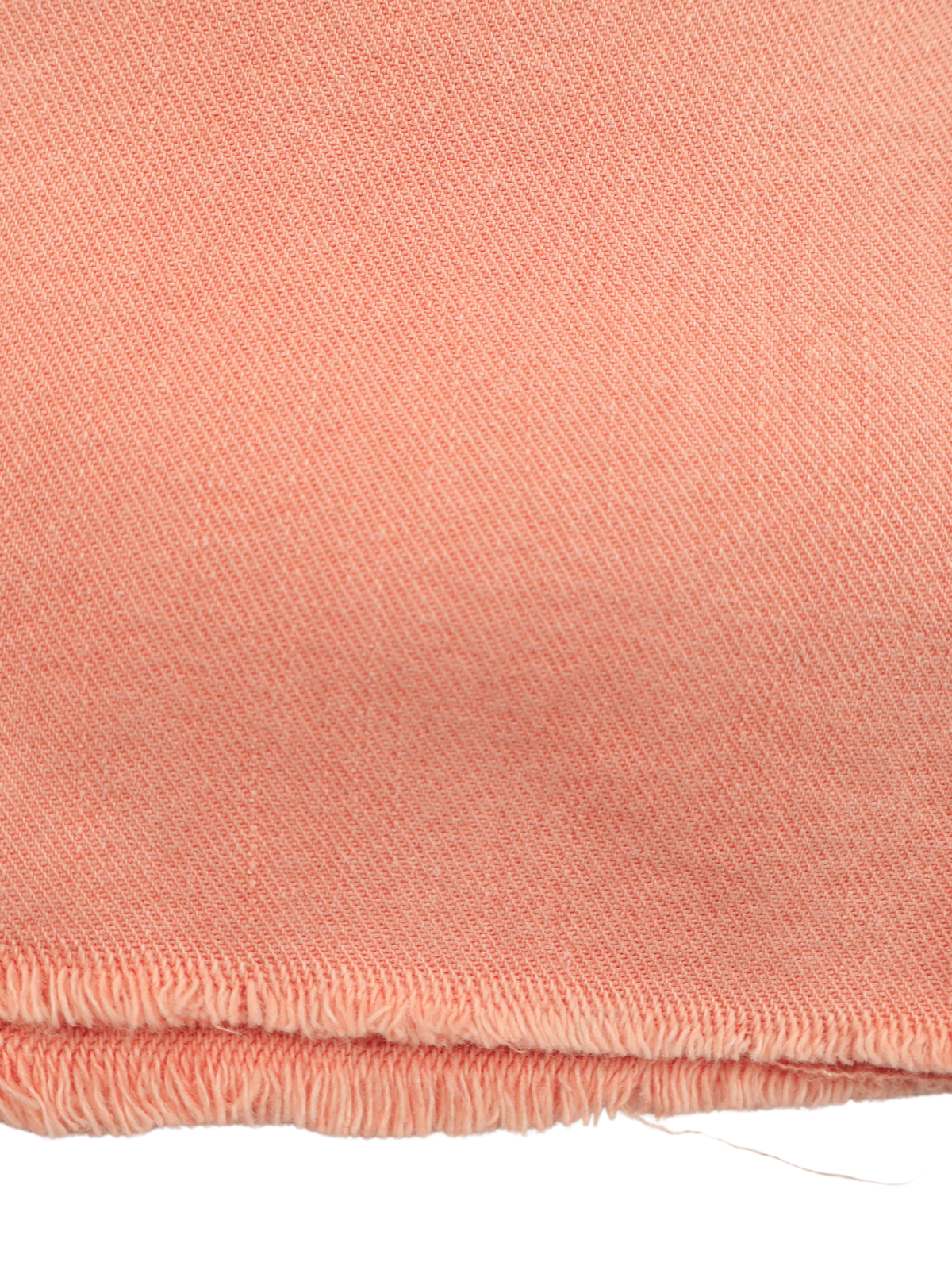 MOTHER The Insider Ankle Fray Chalk It Up Peach Jeans Size 25