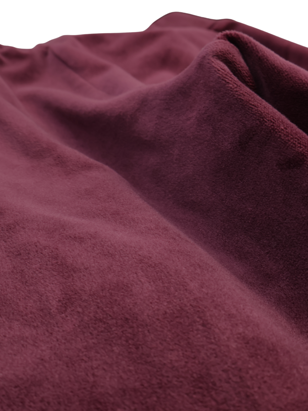 Cable & Gauge Velvety Joggers – Deep Maroon | Elevated Lounge Pant | Size XS