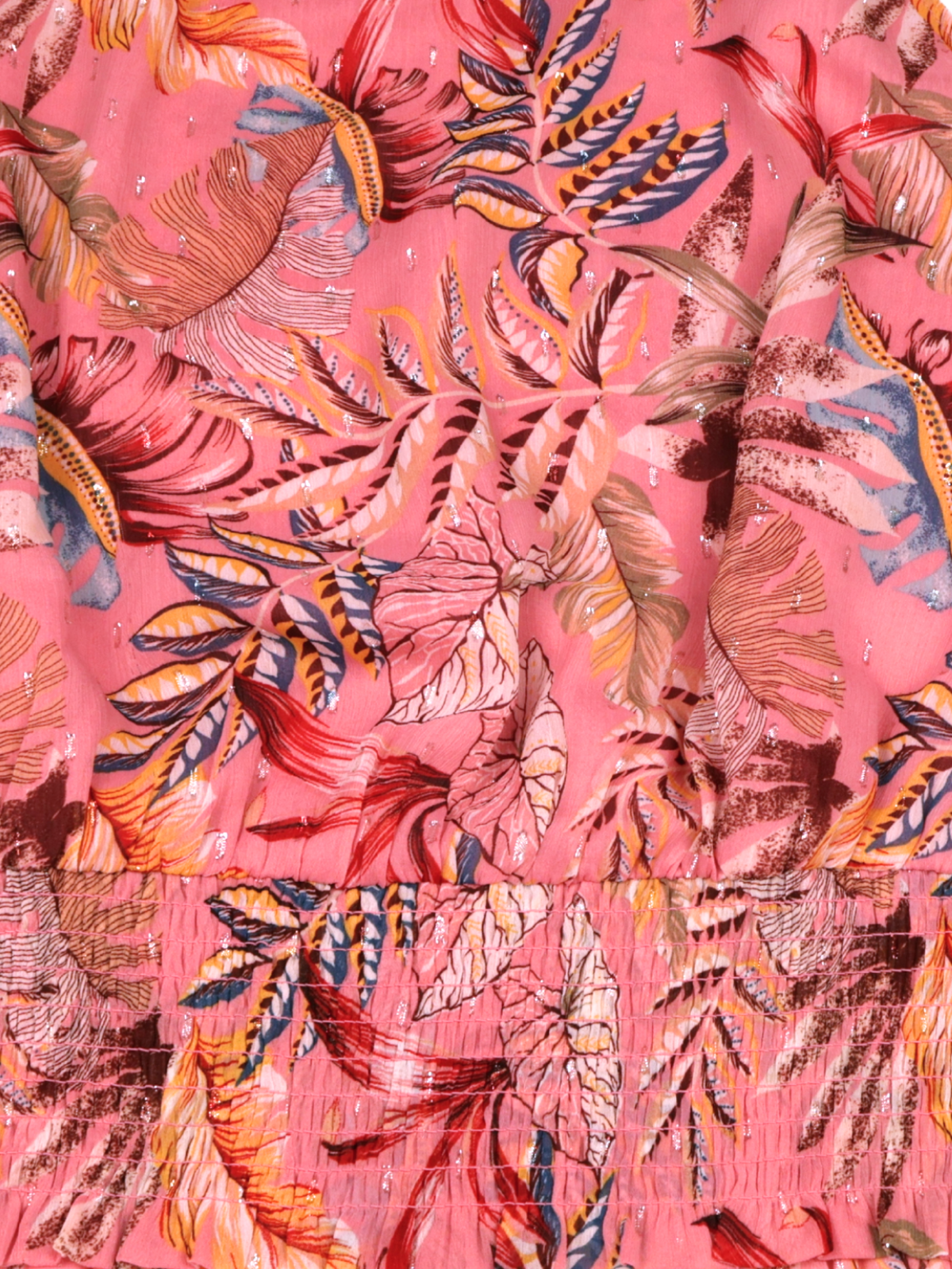 Joie Tropical Halter Blouse – Pink Resort Print | Effortless Luxury | Size Medium