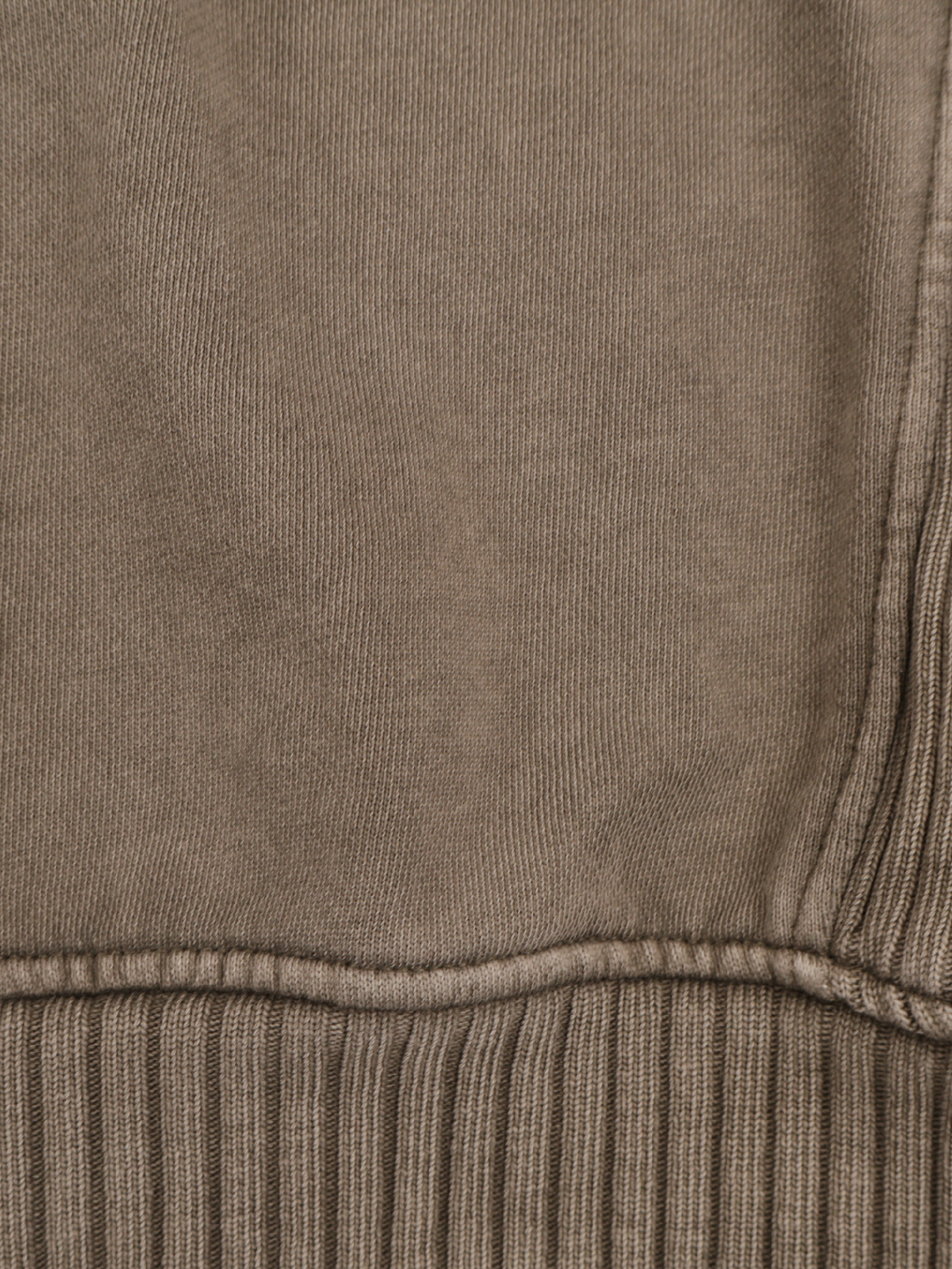 Aerie Washed Olive Oversized Sweatshirt Ribbed Pullover XS