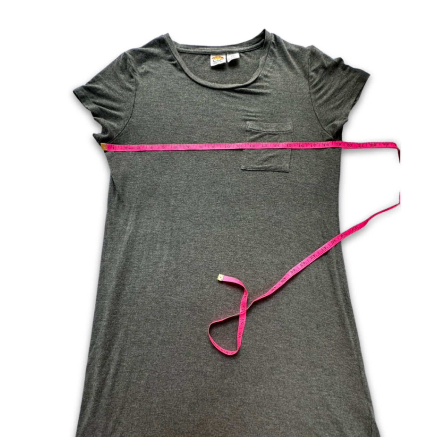 C & C California Dark Green T-Shirt Dress – Size Medium