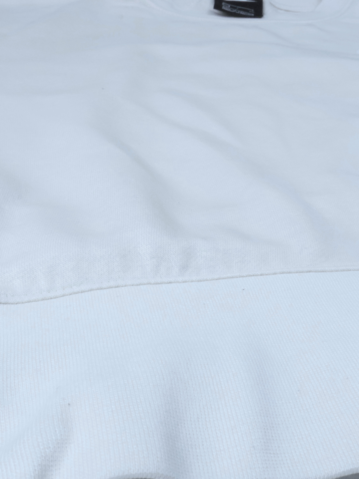 Nike Cropped Sweatshirt – Baby Blue | Oversized Fit | Size Small