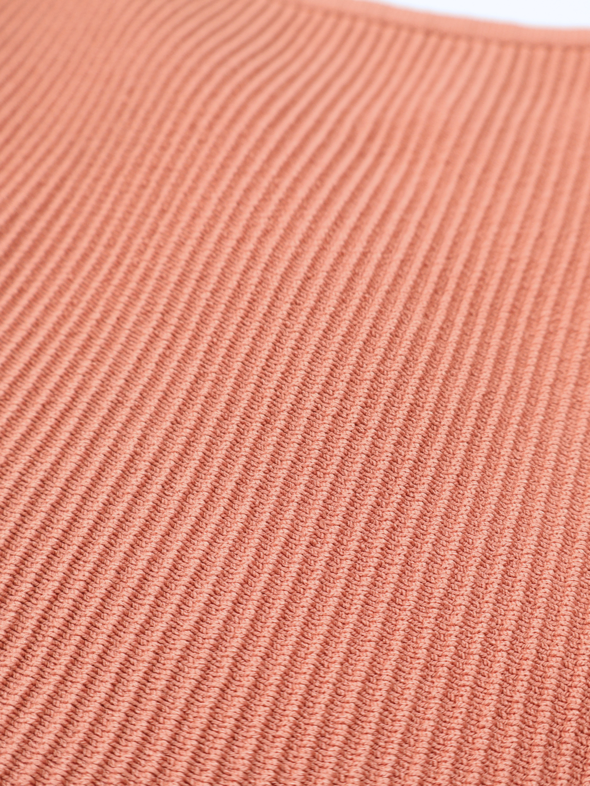 Babaton Aritzia Sculpt Knit Cropped Tank Top Small Peach Ribbed Minimalist