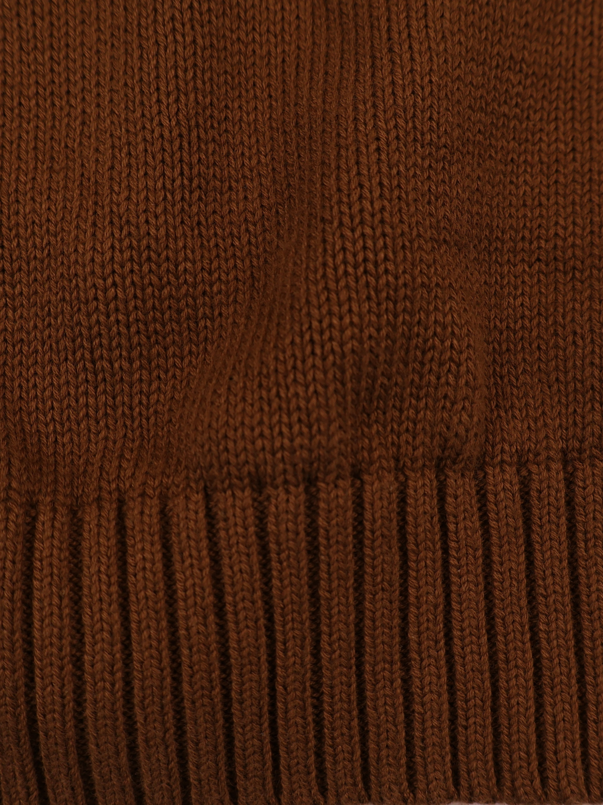 Brandy Melville Brown Cotton Sweater Vest One Size