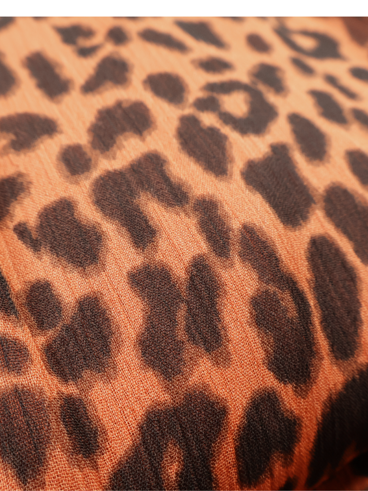 LOFT Leopard Print Tiered Midi Dress | Rust Orange | Size 10