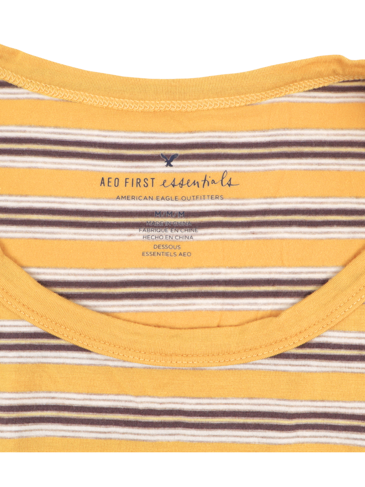 AEO Striped Tank Top – Everyday Casual Essential (Size Medium)