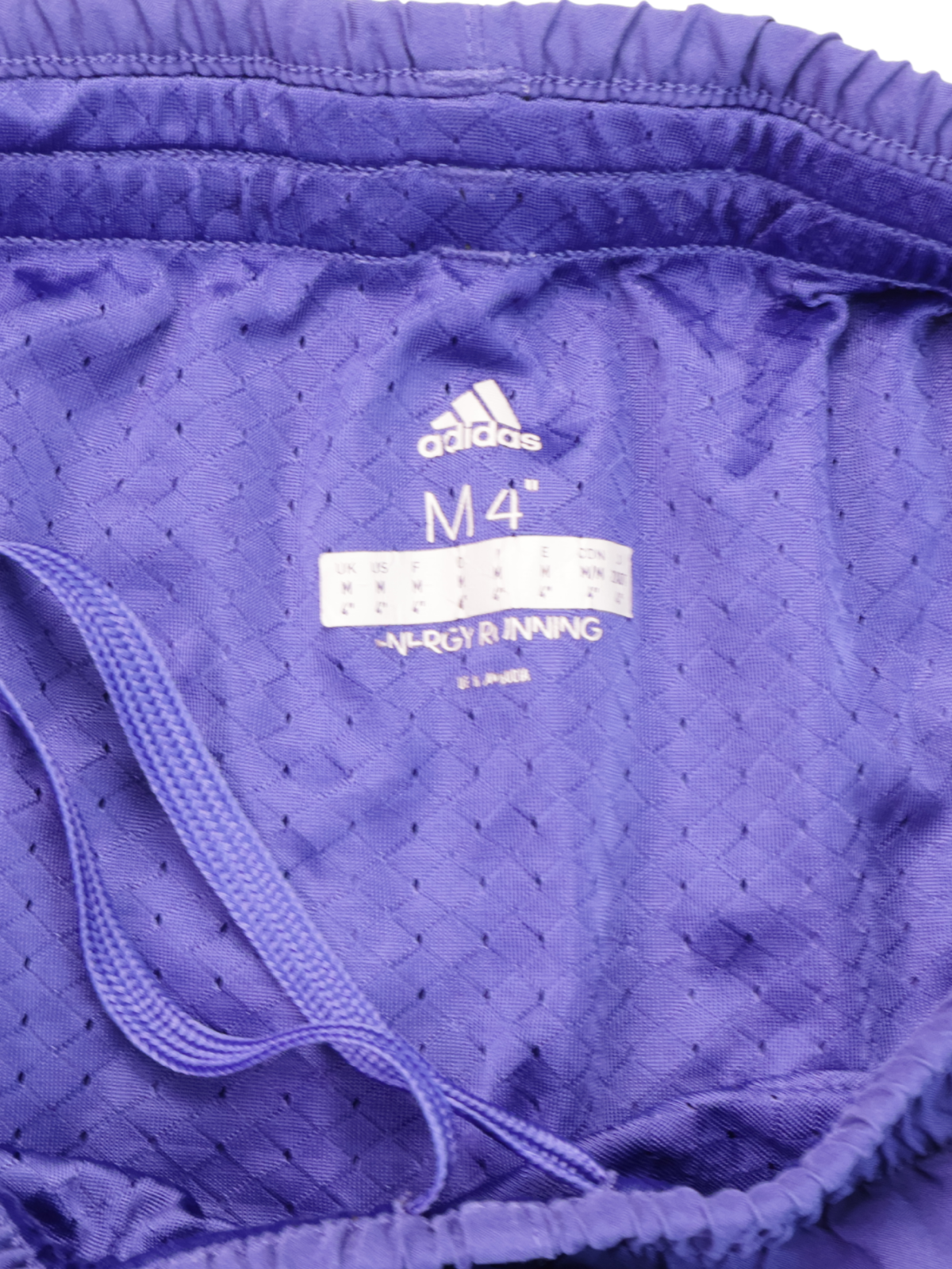 Adidas Purple Blue Running Shorts Size Medium | Lightweight Athletic Shorts