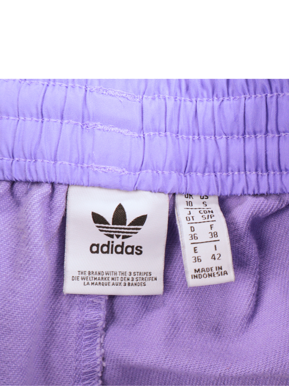 Adidas Purple Dolphin Print Shorts – 100% Cotton | Size Small | Playful Sport Style