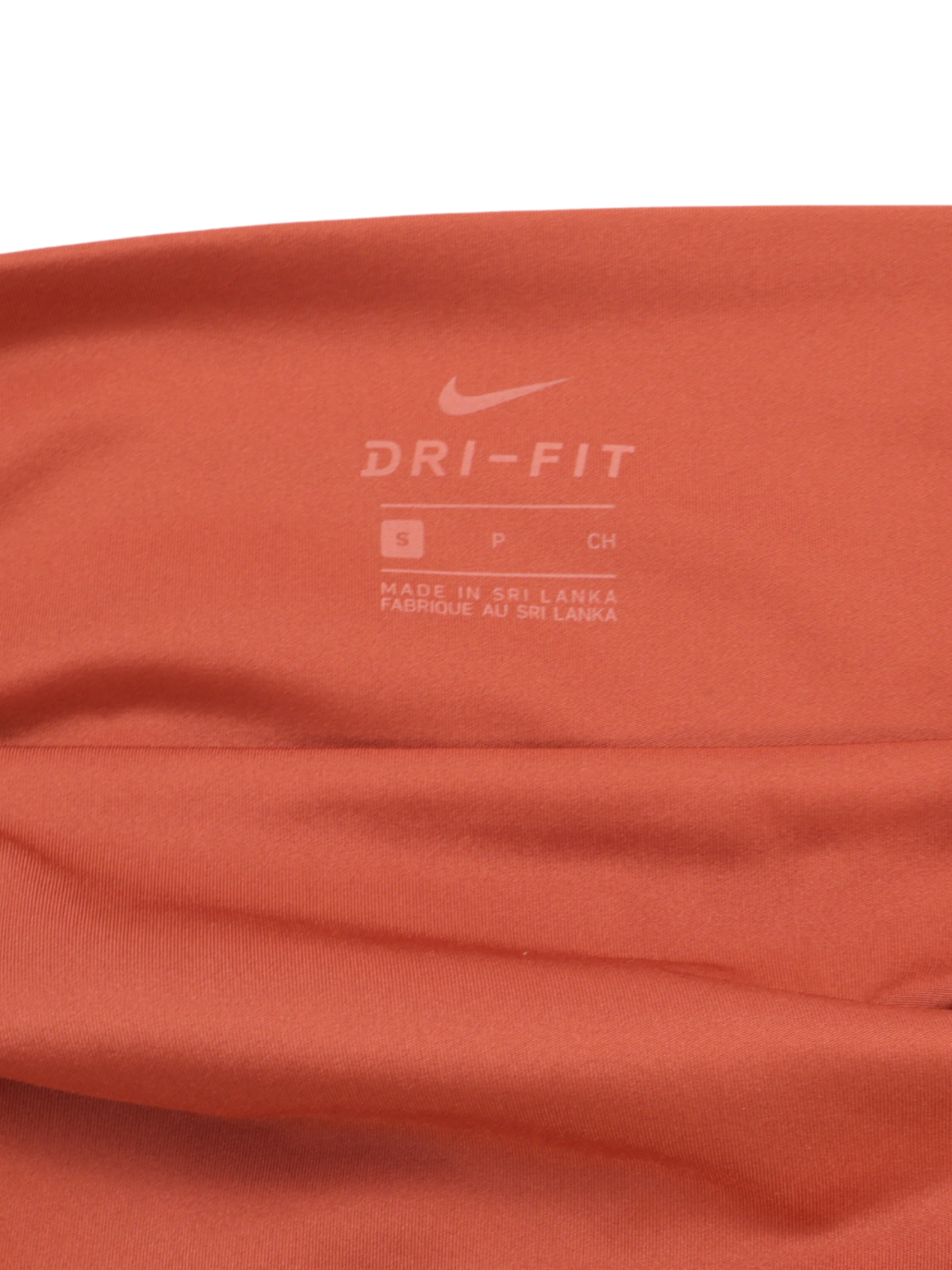 Nike High-Rise Coral Leggings – Sculpting Fit with Side Detail (Size Small)