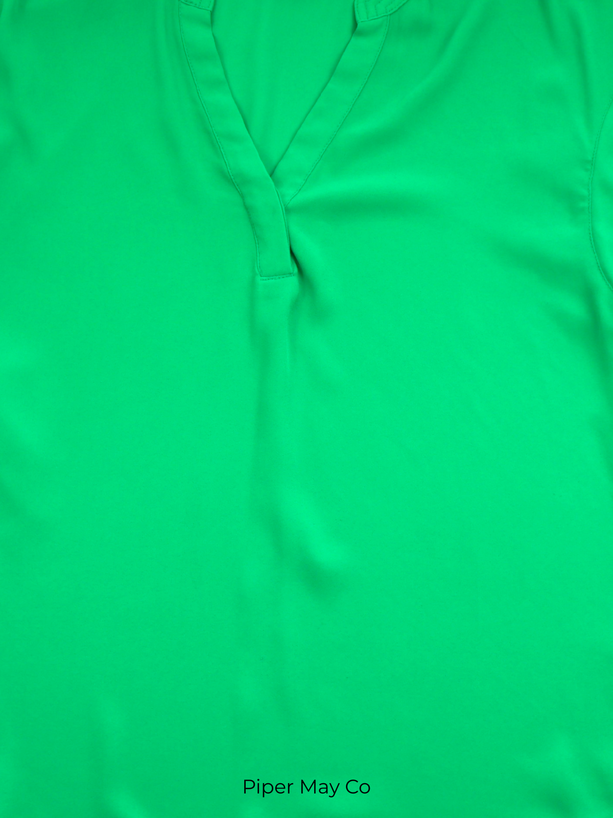 Cynthia Steffe Bright Green Blouse | Effortless Statement Essential