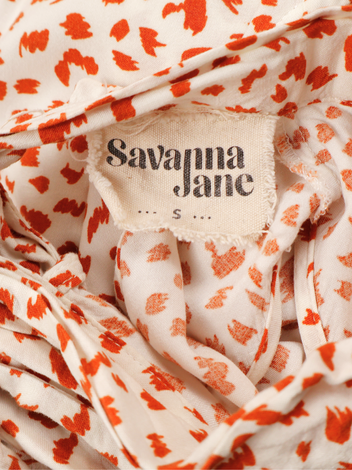 Savanna Jane Embroidered Halter Boho Top Small