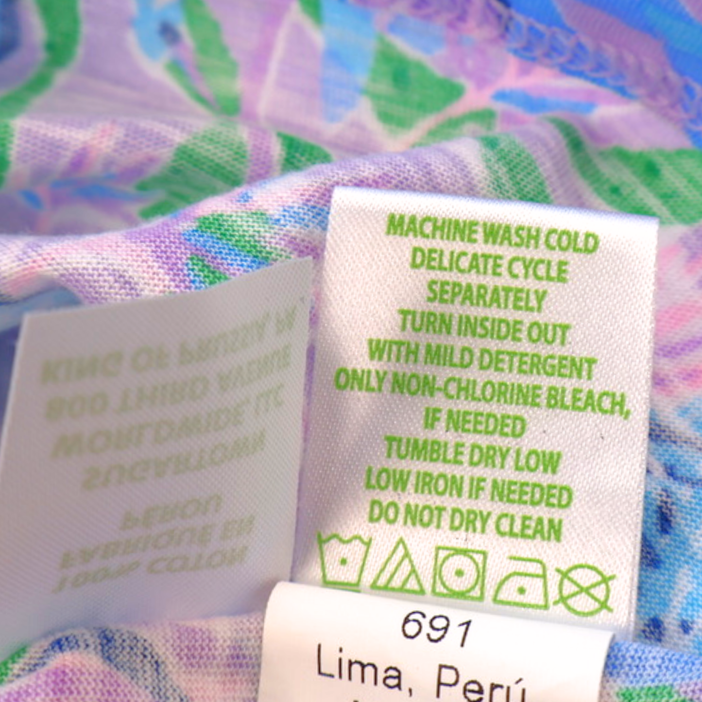 Lilly Pulitzer Floral Print Top – Pink Blue Tropical | Size XXS