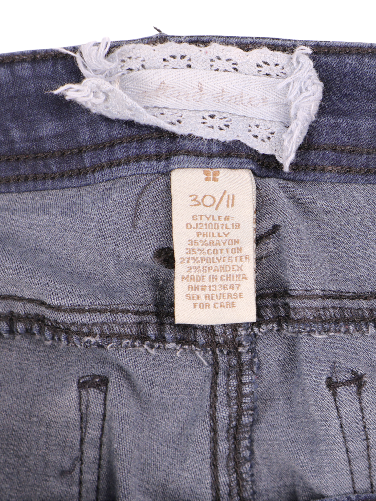 Alter’d State Stretch Dark Wash Flare Jeans Size 30